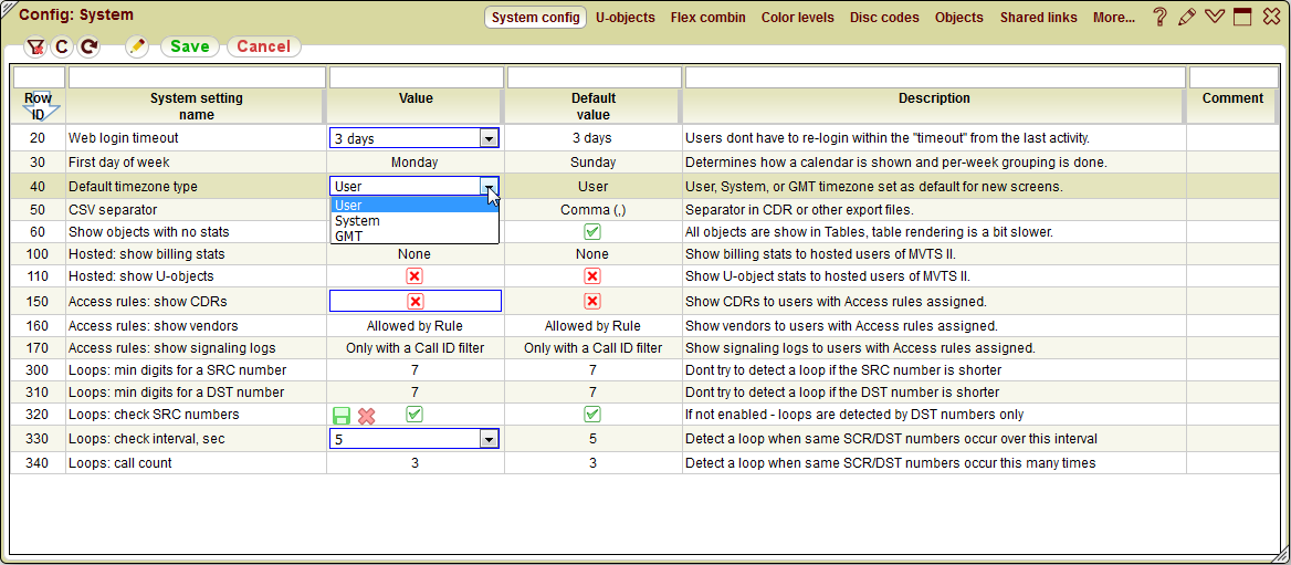 5gVision Monitoring and alerting, Config system overview