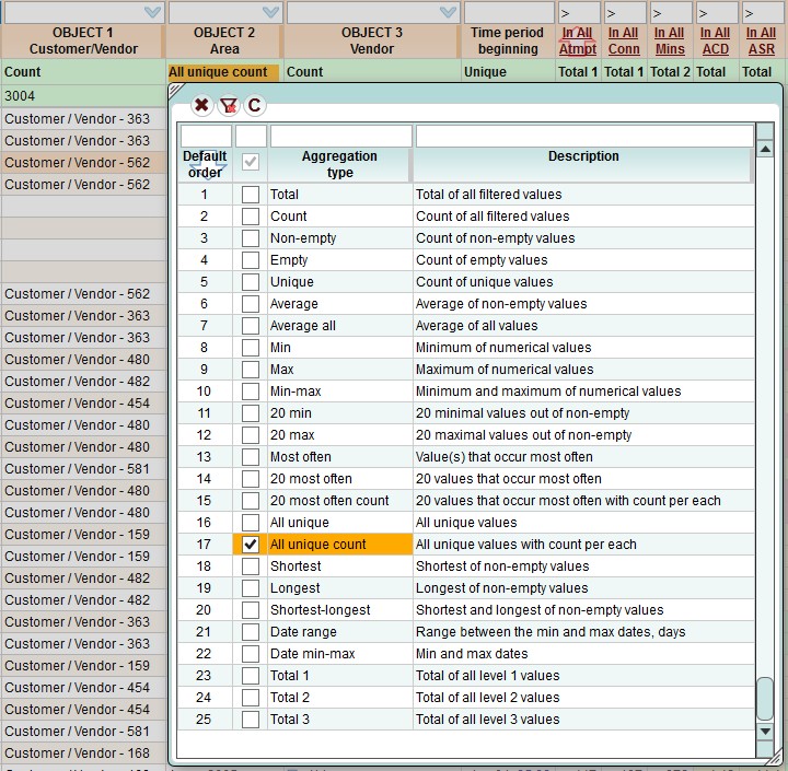 5gVision Release notes, Totals row 2