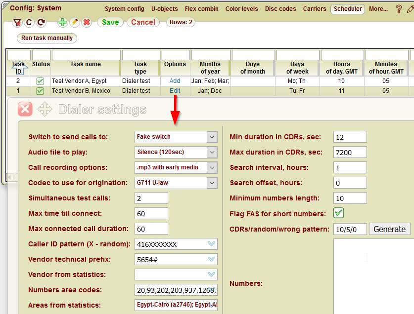 5gVision Release notes, Scheduler 1