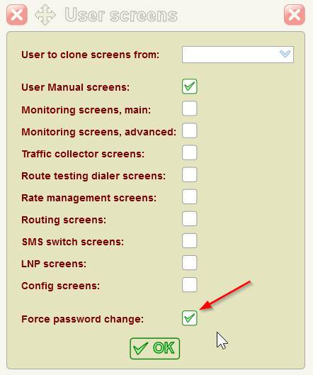 5gVision Release notes, Passwords 2