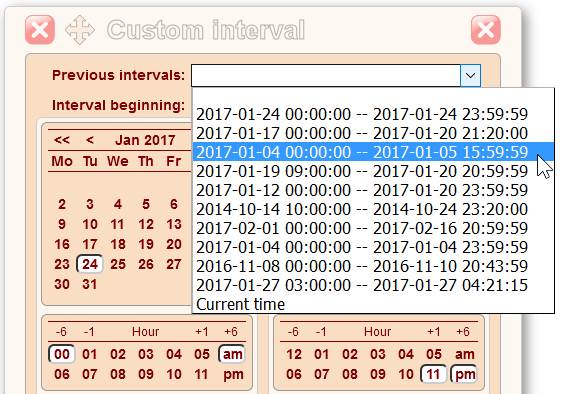 5gVision Release notes, Previous_intervals